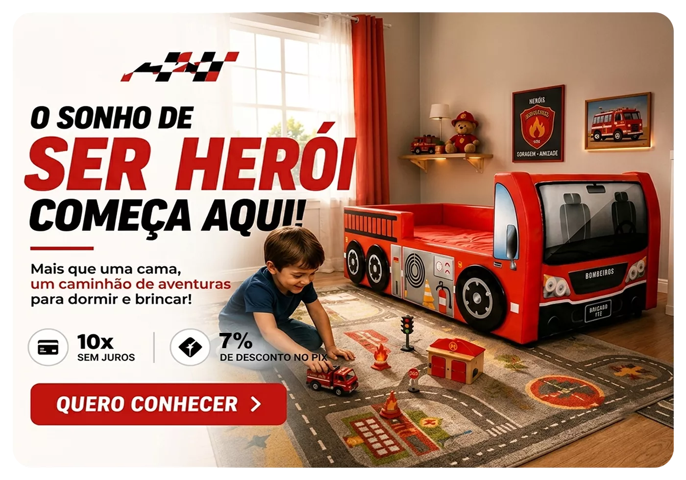 CAMA BOMBEIRO