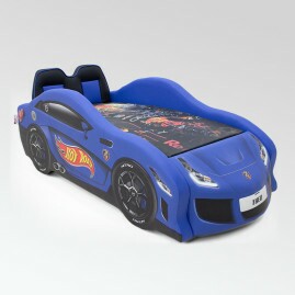 Cama Infantil Carro Hot Road - Cor Azul