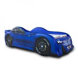 Cama infantil Z300 totalmente estofada - cor azul