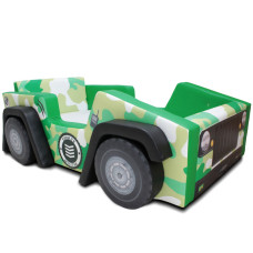 Cama Infantil Jeep Exército - Cama Carro