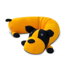 Almofada Dog Roll - cor laranja