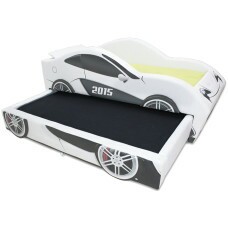 Bicama Solteiro Scorpion estofada - cor branca