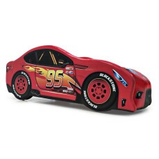 Cama Infantil Carro Venom - Cor Vermelha - Cama Estofada