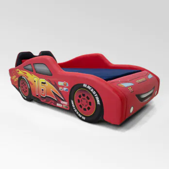 Cama Carro Z15 Solteiro Totalmente Estofada Cabeceira de Banco