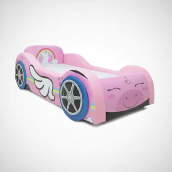 Mini Cama Baby Uni Totalmente Estofada - Cor Rosa