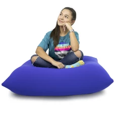 Pufe Noah Mini totalmente expansível - cor azul